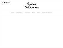 Tablet Screenshot of joannadegeneres.com
